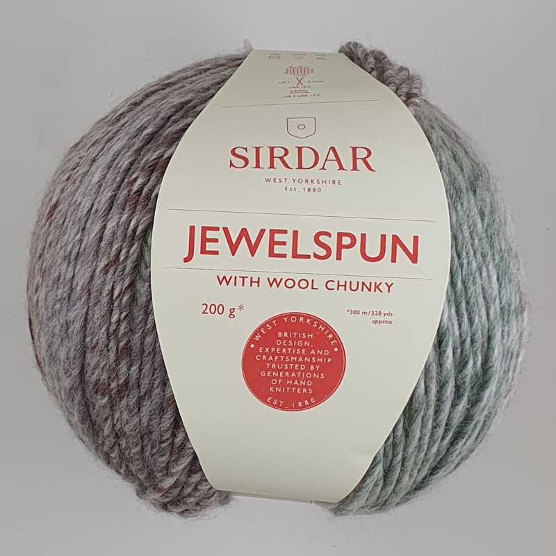 Sirdar - Jewelspun with Wool - Chunky - 206 Crystal Sea